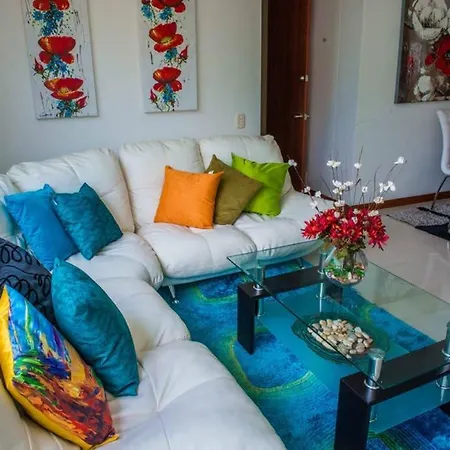 Acogedor Con Vista Al Mar En Condominio Zazue A 300 Metros De La Playa Bellohorizonte Santa Marta Exterior photo